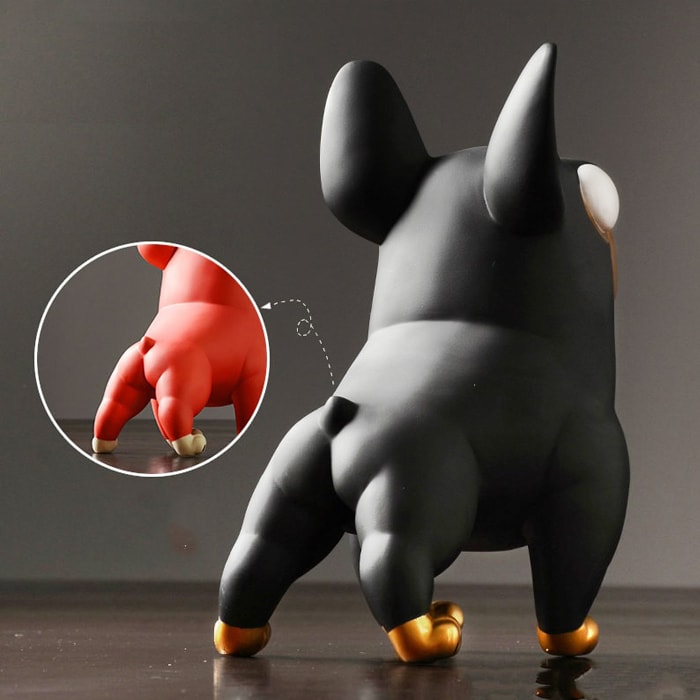 Kiki Le Féroce: Statue du Chien