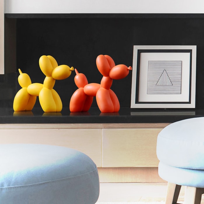 DoggyBall: Statue Chien Ballon