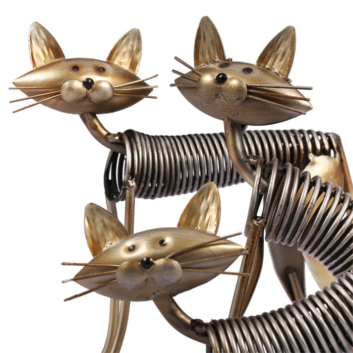 Statue Chat: Les Frères Ressorts