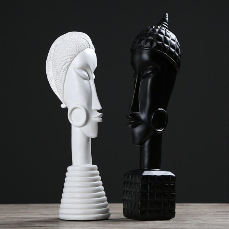Statue d'Art Africain Noire