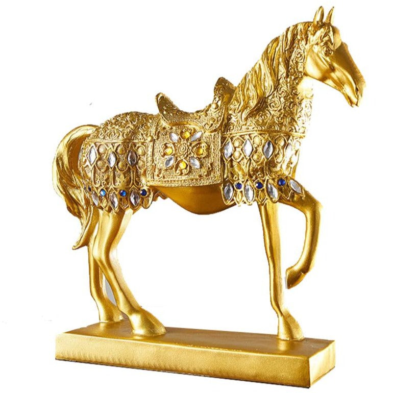 Statue Cheval Décoration Signature