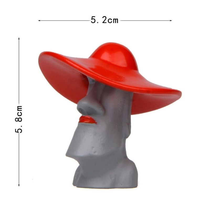 Moai Déco – Statue Chapeau
