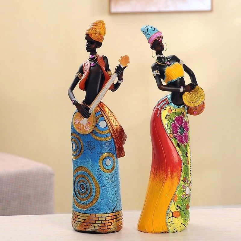 Tam Tam Africa – Statue de Femme Africaine