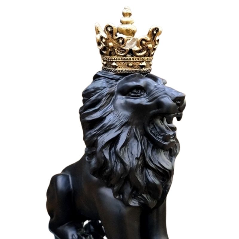 Statue Roi Lion Déco Signature