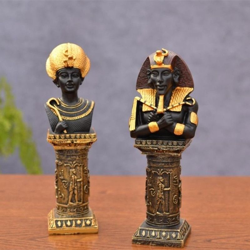 Statue de l'Homme Égyptien — Collection Prestige