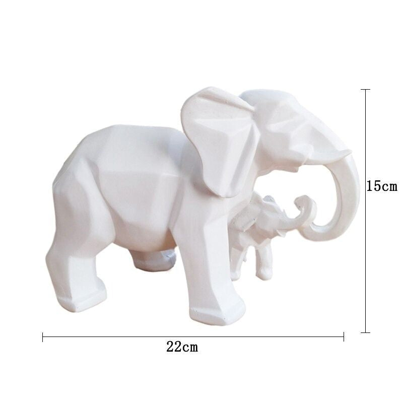 Statue Éléphant Grand Format – Collection Prestige
