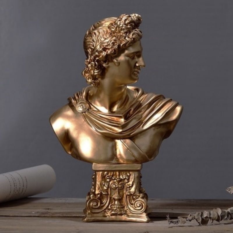 Buste Statue Grecque Homme — Édition Prestige