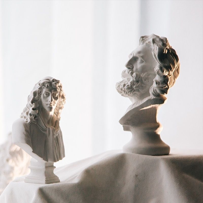 Statue Molière: L'Homme du Théâtre