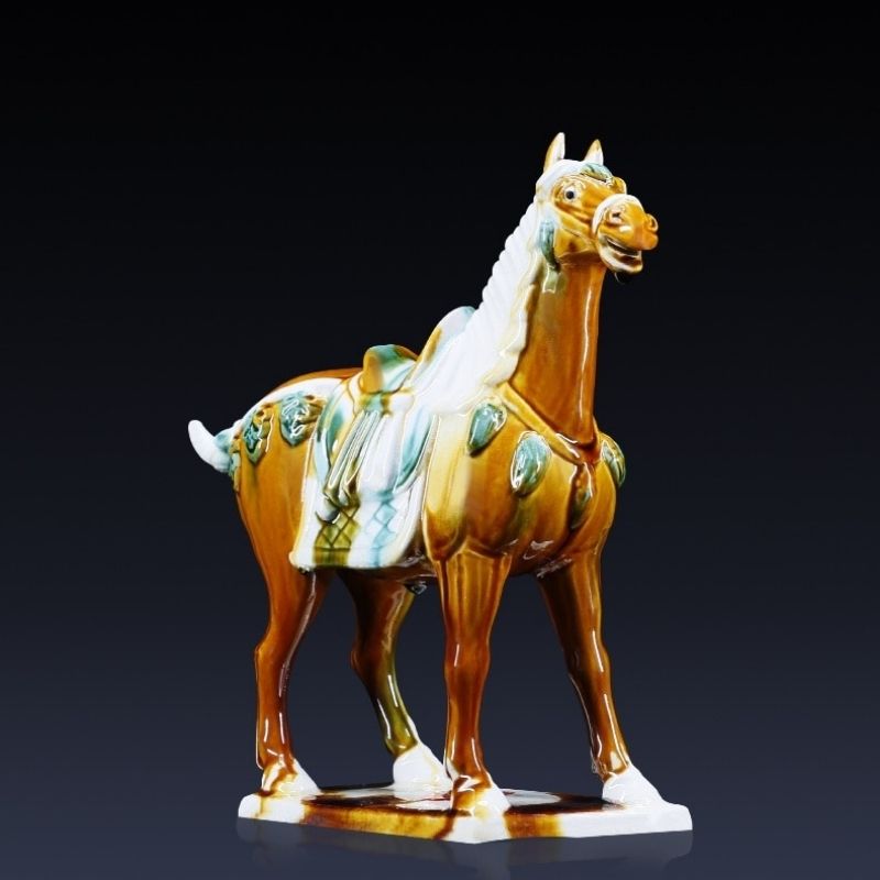 Statue Cheval Antique — Édition Prestige
