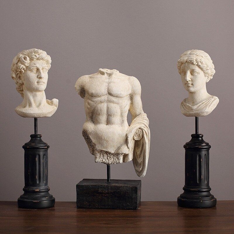 Statue Buste Homme – Effet Pierre Signature