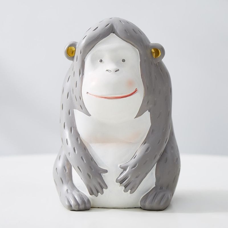 Statue Singe Enfant – Édition Signature