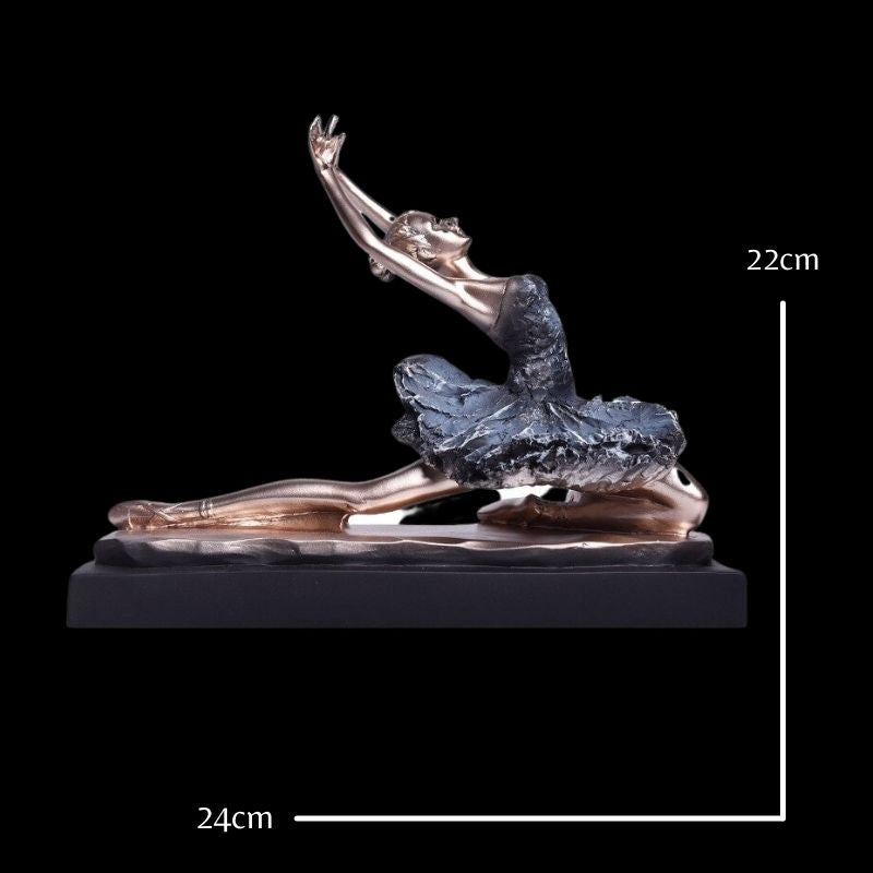 Statue Femme Danseuse Assise — Édition Signature