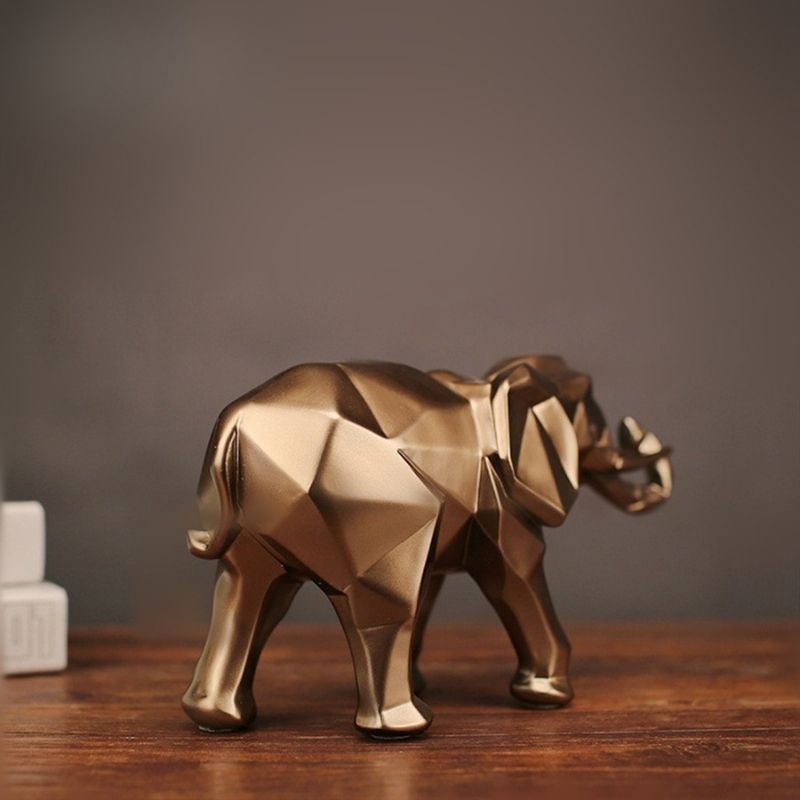 Statue Éléphant Bronze — Édition Signature