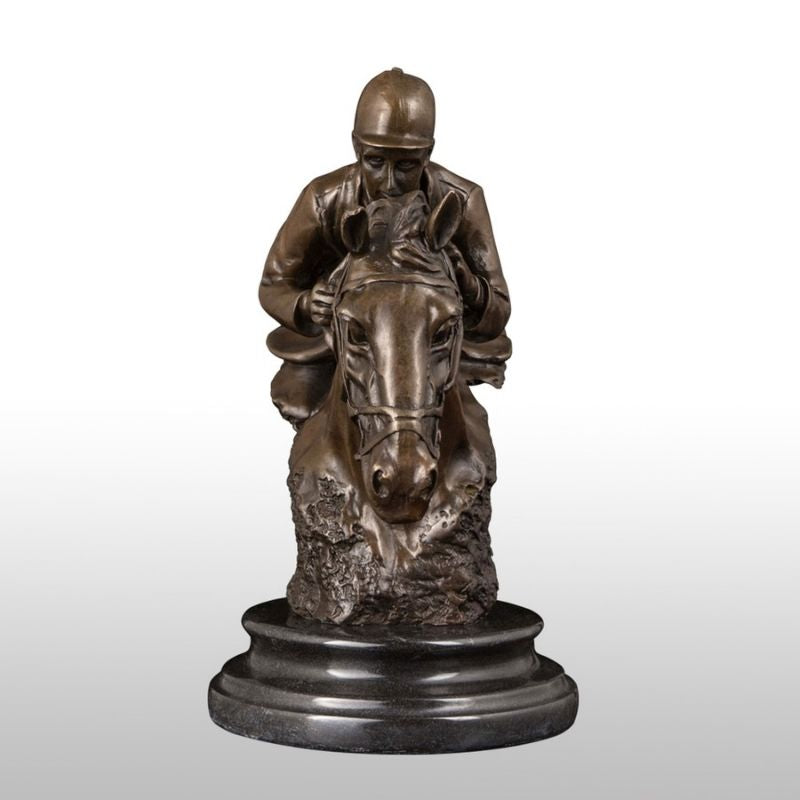 Statue Cheval Bronze — Édition Signature