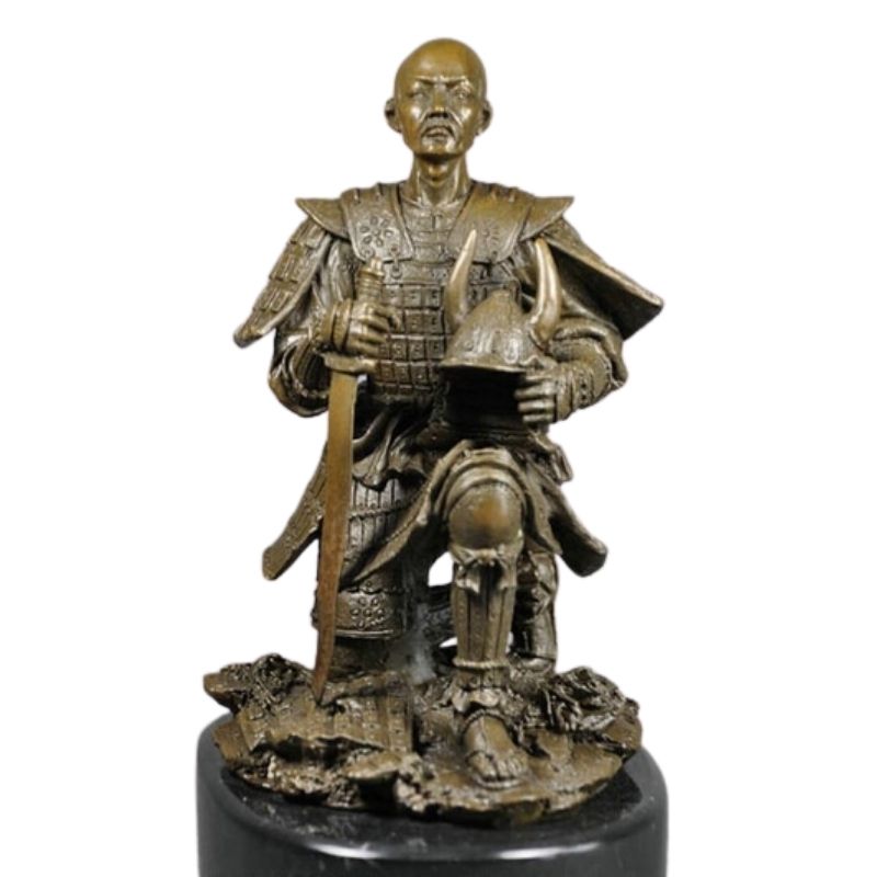 Statue Japonaise en Bronze – Édition Prestige