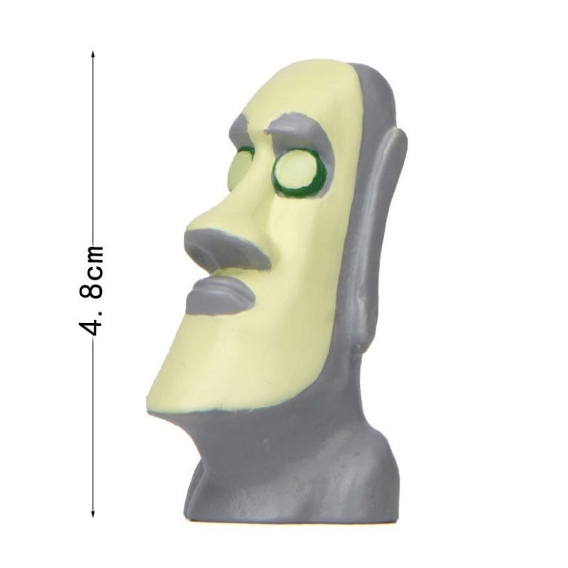 Statue Moaï Déco Masque: Édition Signature