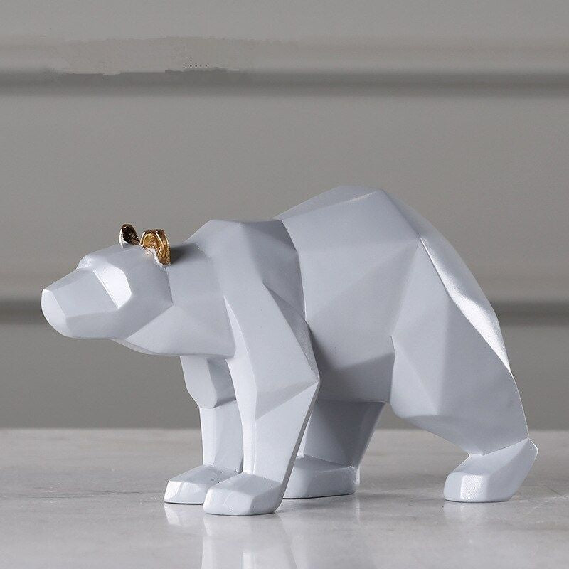Statue Origami Ours — Édition Pro