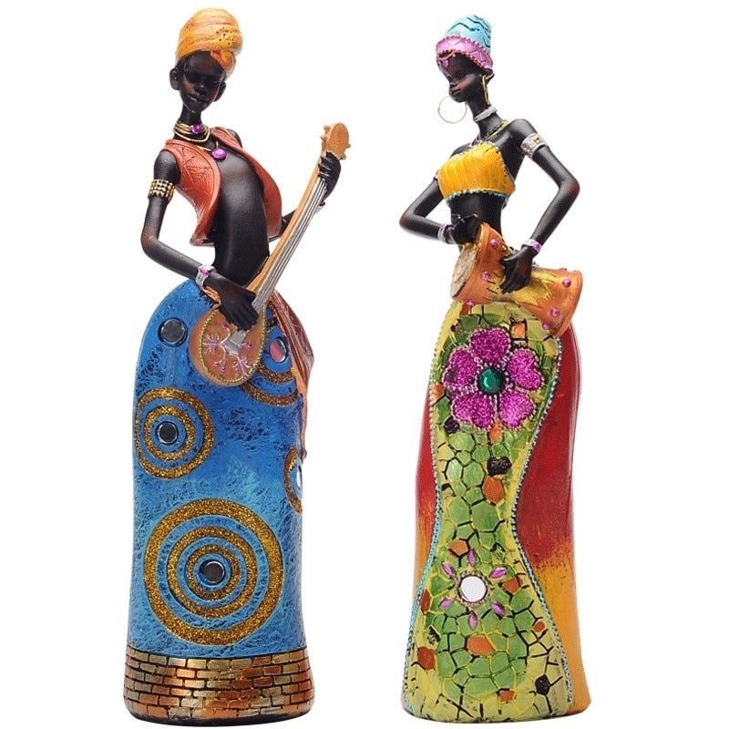 Tam Tam Africa – Statue de Femme Africaine