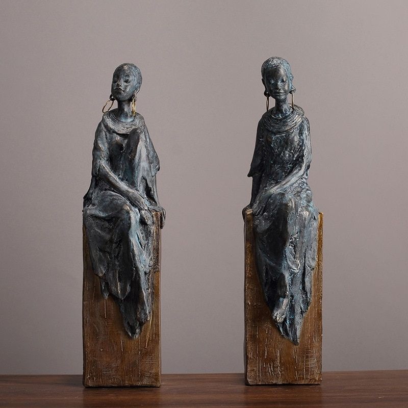 Statue Femme Africaine — Édition Prestige