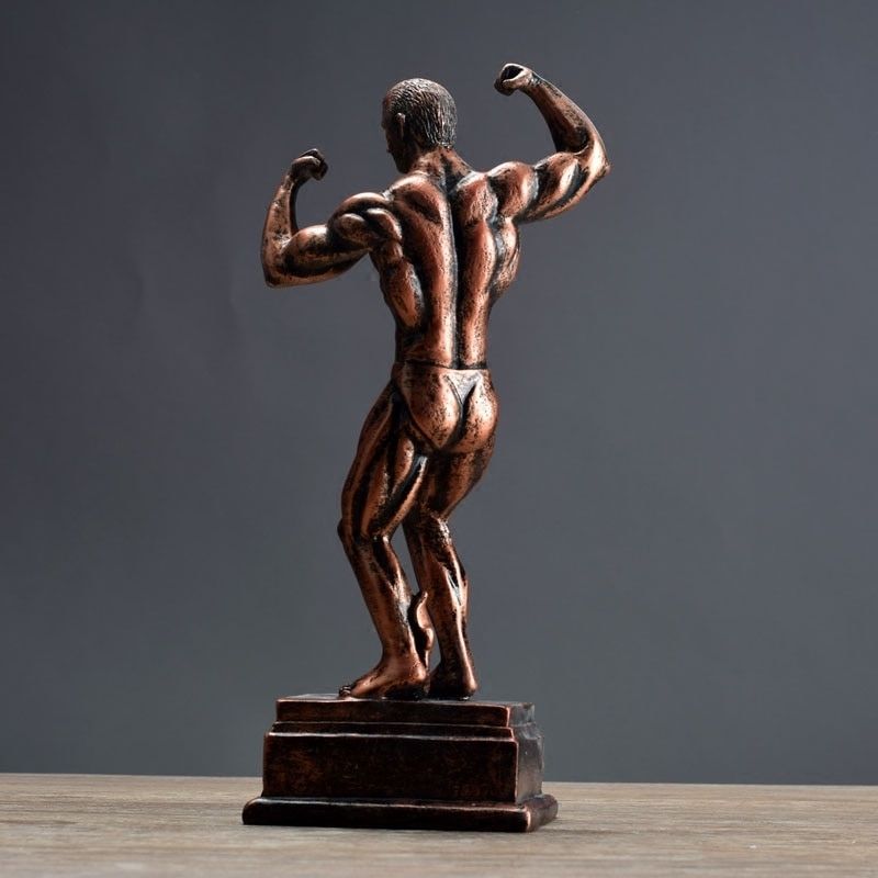 PowerSculpt: Statue Homme Bodybuilder