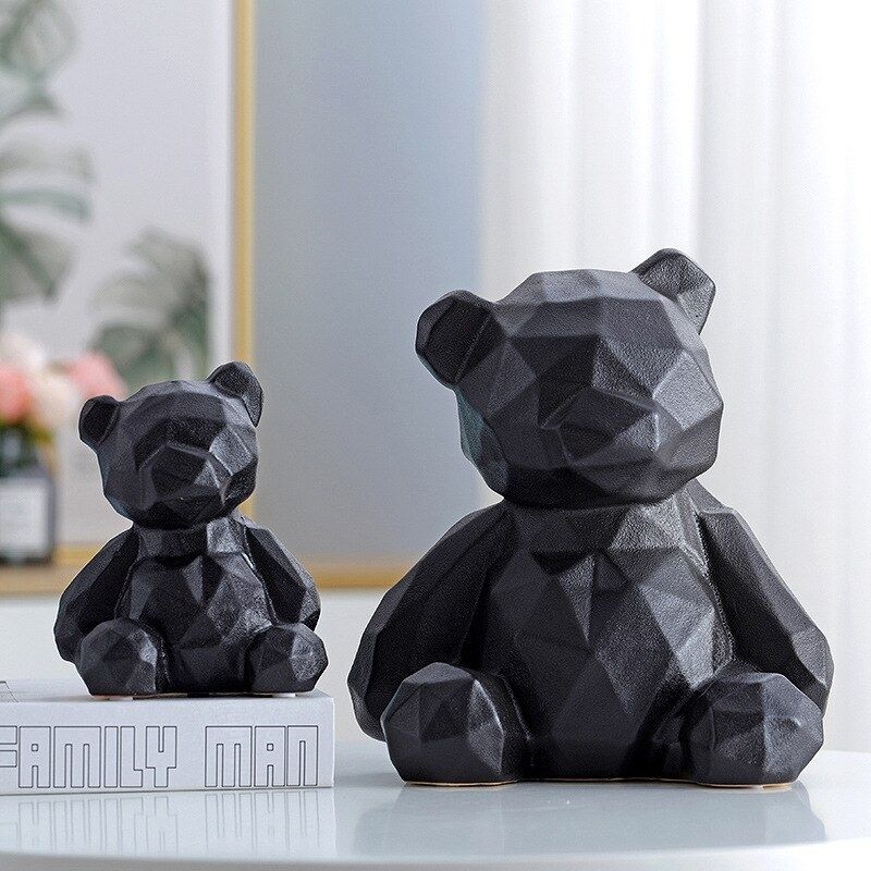 Statue Origami Nounours — Édition Signature