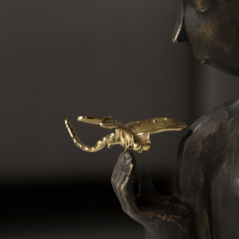 Statue en Marbre Africaine — Édition Prestige