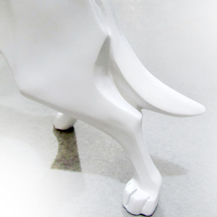 Statue Origami: Loup Solitaire