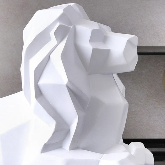 Statue Origami Lion — Édition Signature