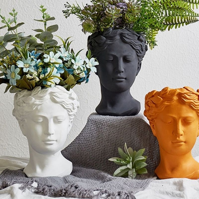 Statue Grecque Femme en Or — Édition Prestige