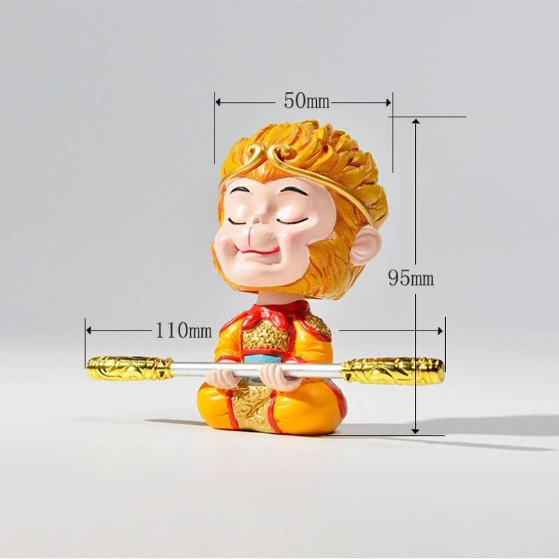 Statue Singe Samouraï — Édition Prestige