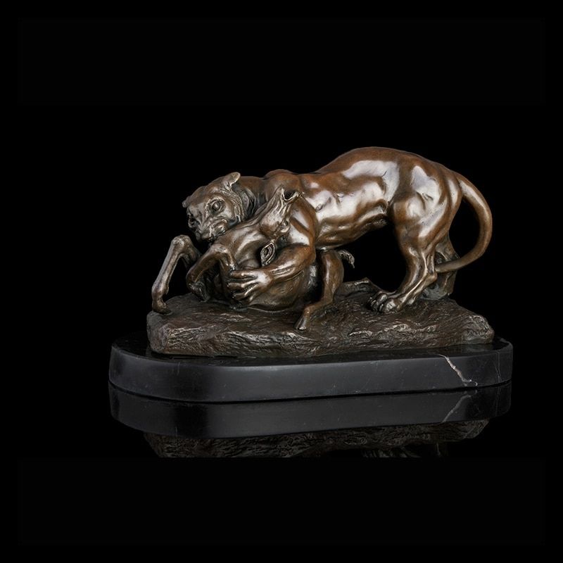 Statue Panthère Bronze - Édition Prestige