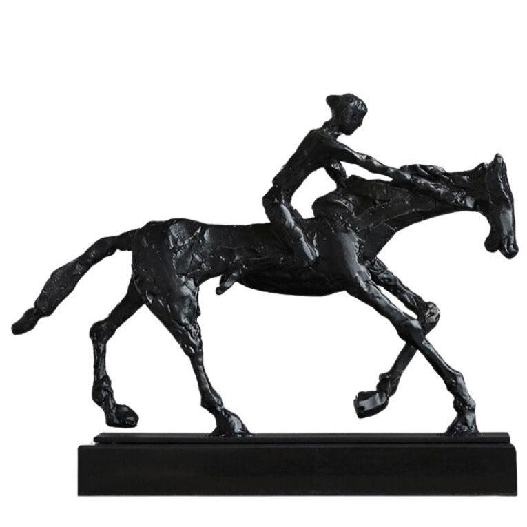 statue-cheval-en-metal