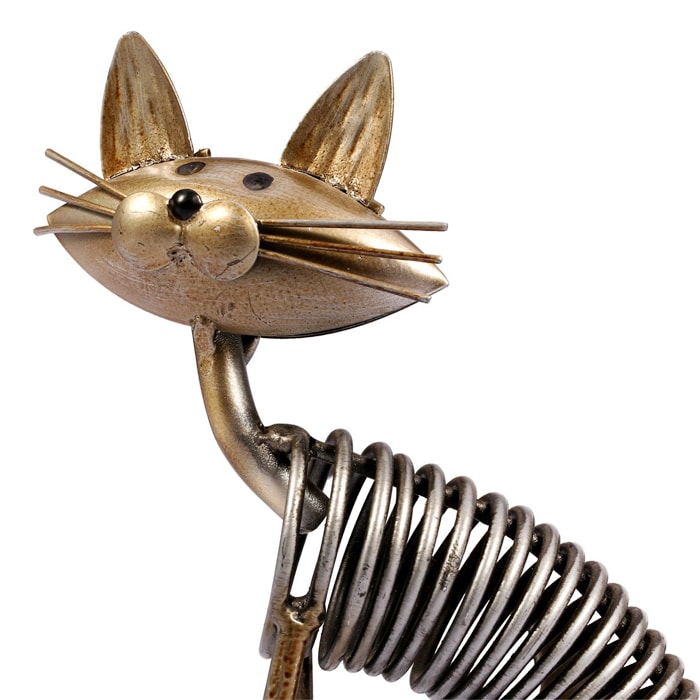 Statue Chat: Les Frères Ressorts