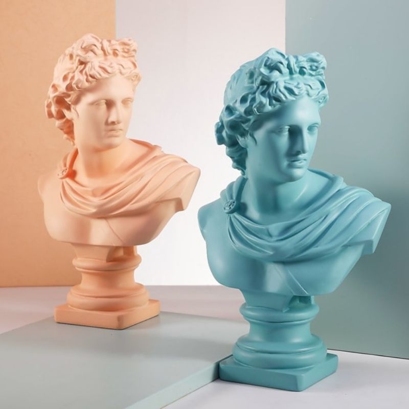 Apollon Rose - Statue Grecque Signature