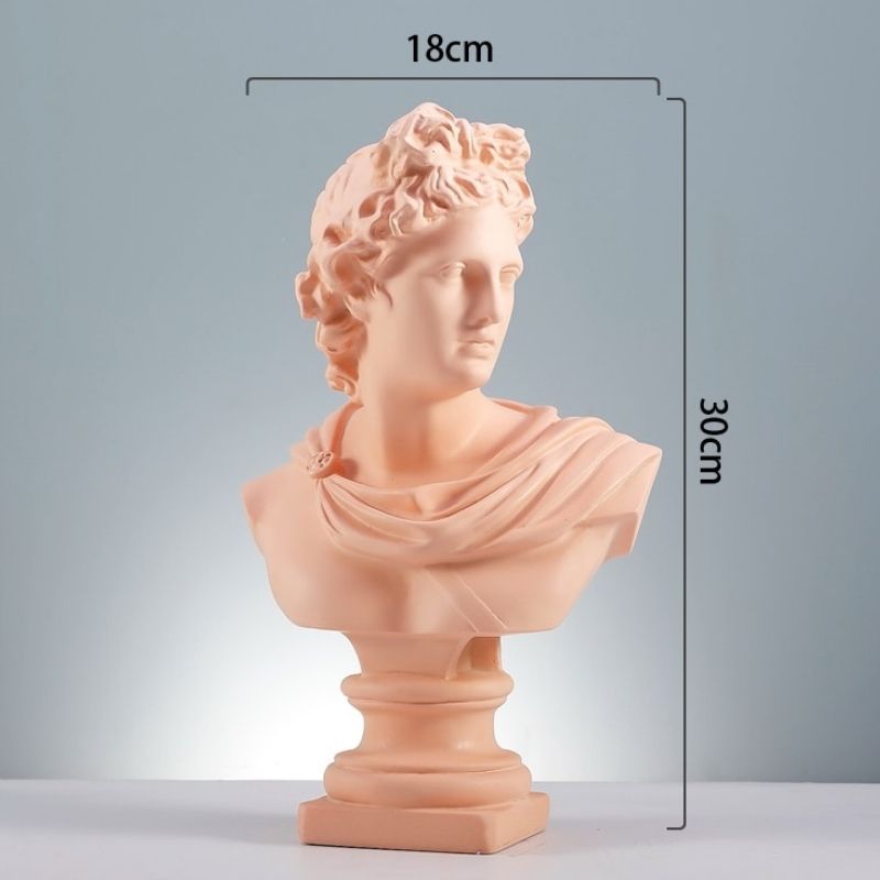Apollon Rose - Statue Grecque Signature