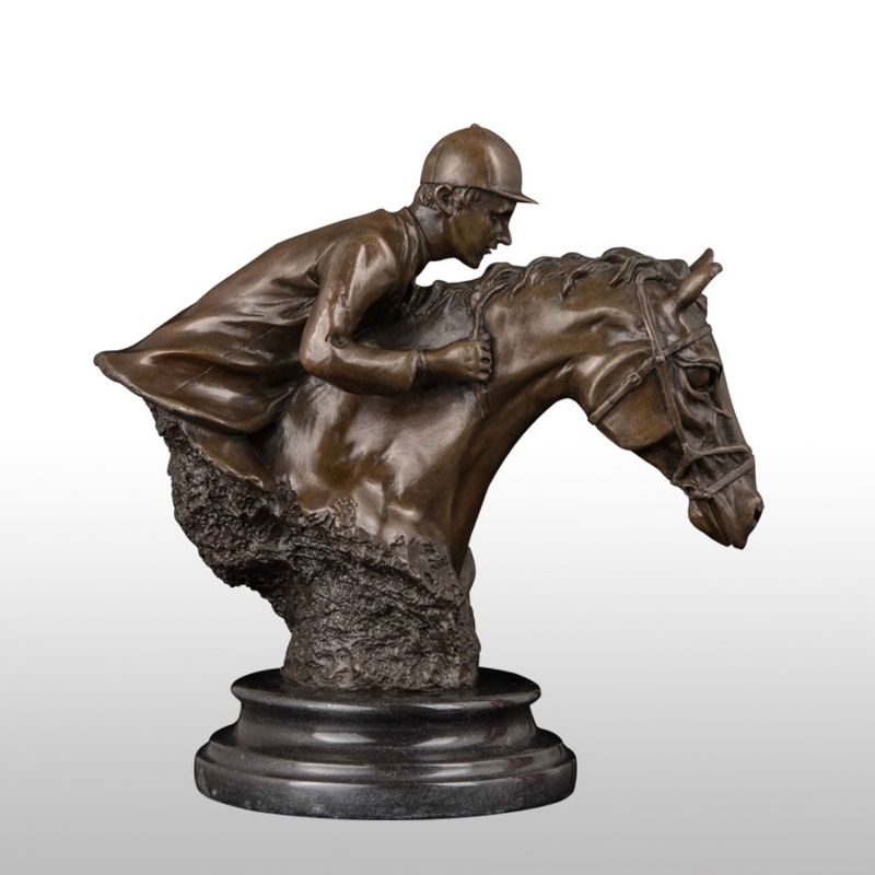 Statue Cheval Bronze — Édition Signature