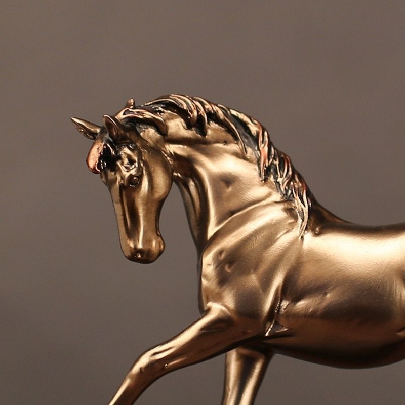 Statue de Cheval en Résine