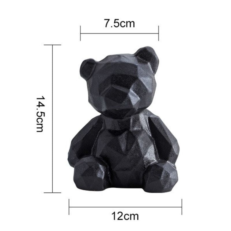 Statue Origami Nounours — Édition Signature