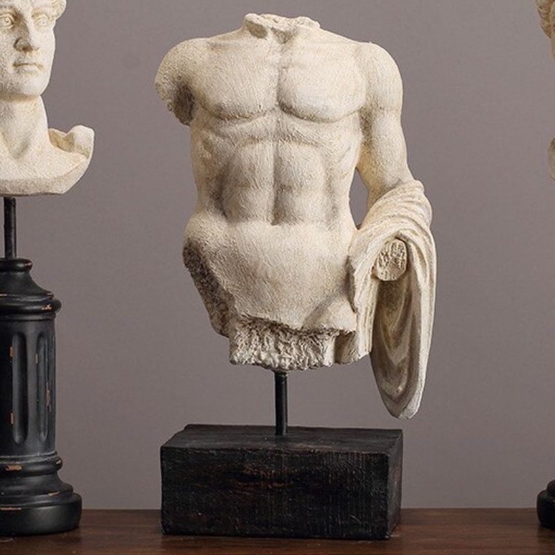 Statue Buste Homme – Effet Pierre Signature