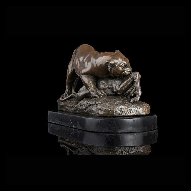 Statue Panthère Bronze - Édition Prestige