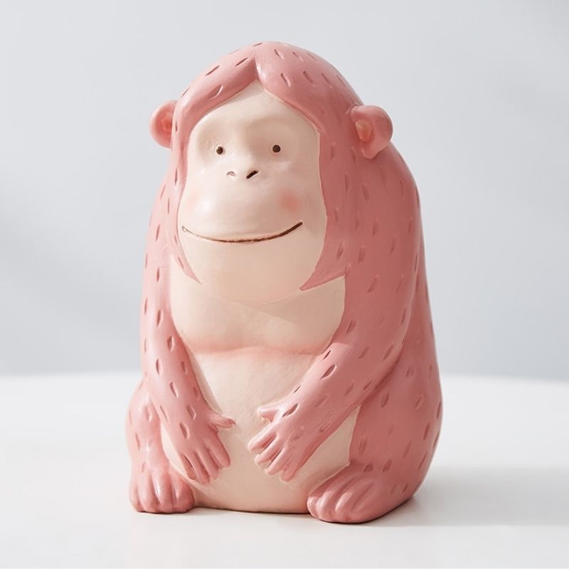 Statue Singe Enfant - Édition Signature