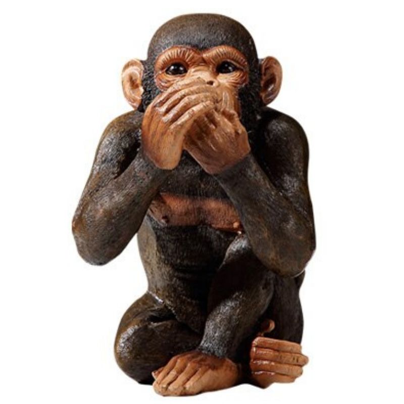 statue-singe-muet