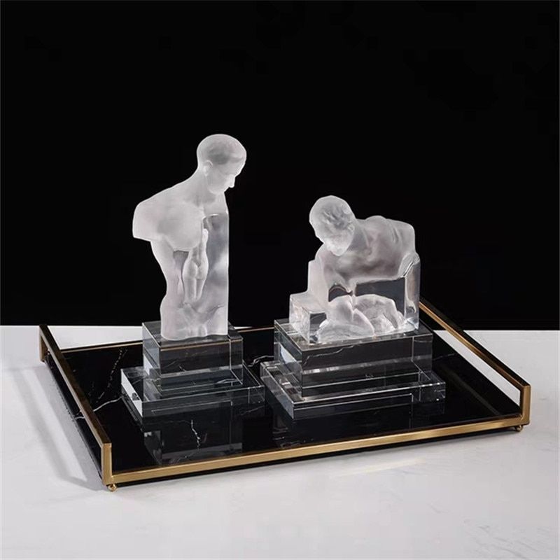 Statue Homme de Verre