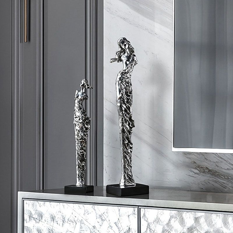 Élégance Statue Femme - Décoration d'Intérieur
