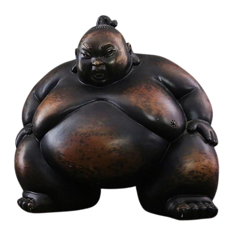 statue-japonaise-lutte