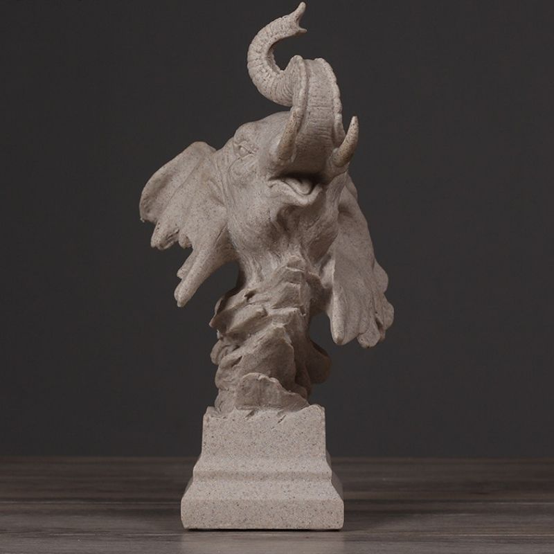 Statue Éléphant en Résine – Collection Premium