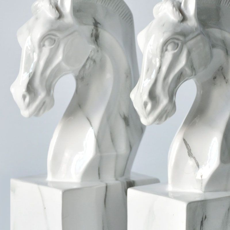 Statue du Cheval Blanc - Signature