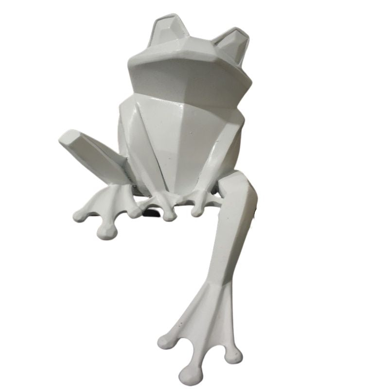 statue-origami-grenouille-blanche