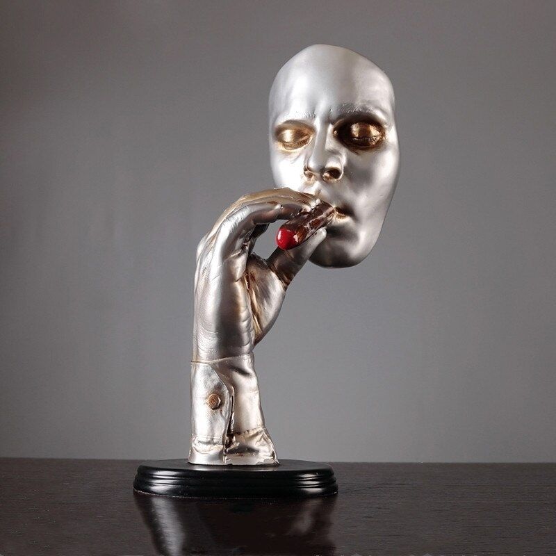 Statue Homme au Cigare — Édition Premium