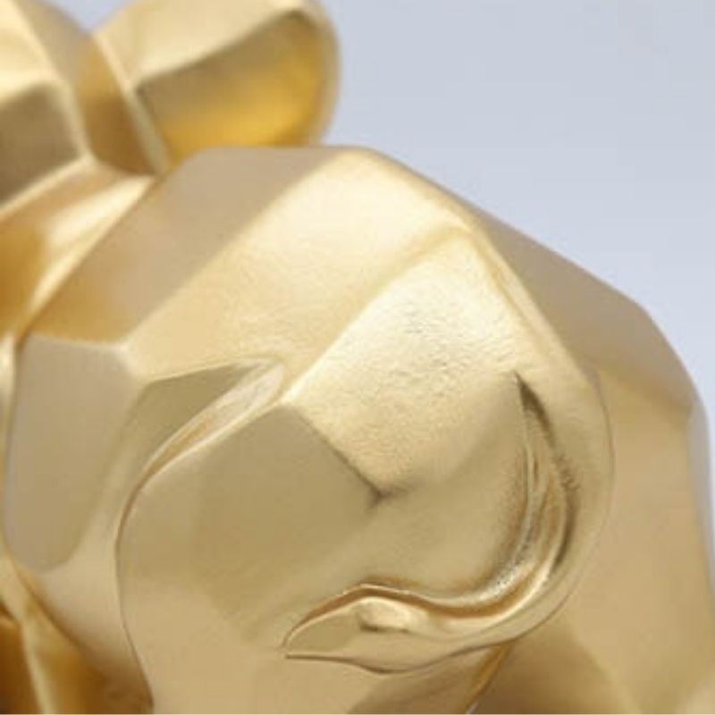 Éléphant d'Or — Statue Grande Taille Prestige